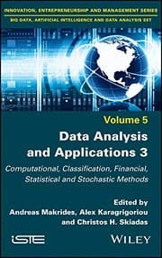 Tapa de Data Analysis and Applications 3