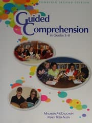 Tapa de Guided comprehension in grades 3-8
