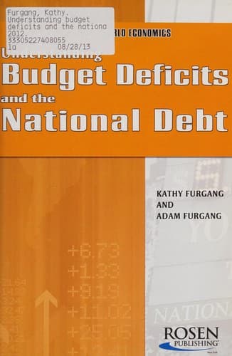Tapa de Understanding budget deficits and the national debt
