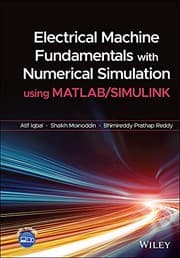 Tapa de Electrical Machine Fundamentals with Numerical Simulation Using MATLAB / SIMULINK