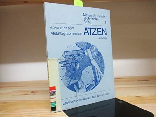 Tapa de Metallographisches Ätzen