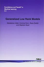 Tapa de Generalized Low Rank Models