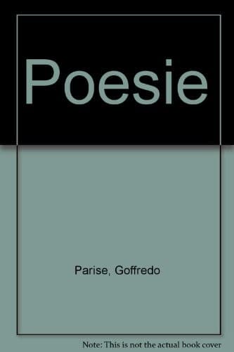 Tapa de Poesie