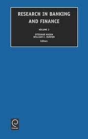Tapa de Research in banking and finance
