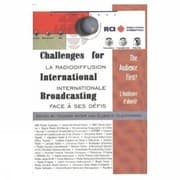 Tapa de Challenges for international broadcasting