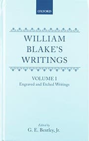 Tapa de William Blake's writings