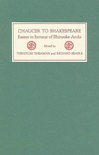 Tapa de Chaucer to Shakespeare