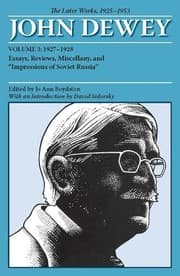 Tapa de The Later Works of John Dewey, Volume 3, 1925 - 1953