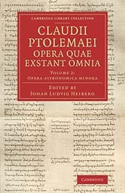 Tapa de Claudii Ptolemaei Opera Quae Exstant Omnia