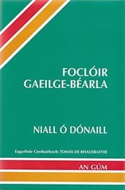 Tapa de Foclóir Gaeilge-Béarla