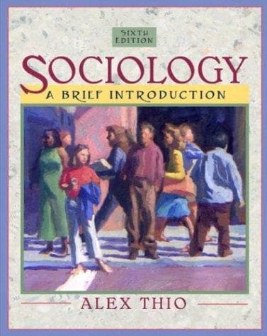 Tapa de Sociology