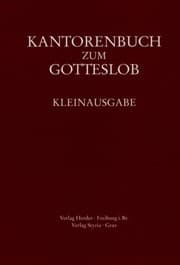 Tapa de Kantorenbuch zum Gotteslob. Kleinausgabe.