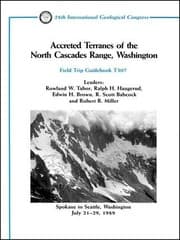 Tapa de Accreted Terranes of the North Cascades Range Washington (Igc Field Trip Guidebooks Series)