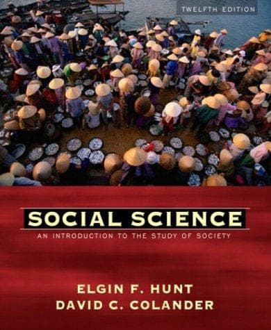 Tapa de Social Science