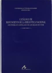 Tapa de Catálogo de manuscritos de la Biblioteca Nacional