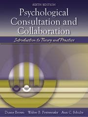 Tapa de Psychological consultation and collaboration