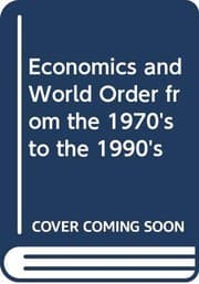 Tapa de Economics and World Order