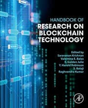 Tapa de Handbook of Research on Blockchain Technology