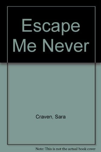 Tapa de Escape me never.