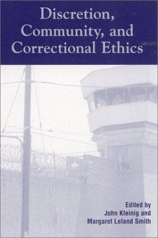 Tapa de Discretion, Community, and Correctional Ethics