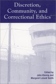 Tapa de Discretion, Community, and Correctional Ethics