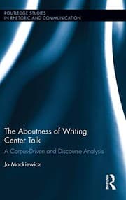 Tapa de Aboutness of Writing Center Talk