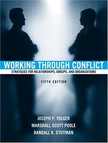 Tapa de Working through conflict