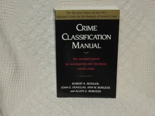 Tapa de Crime classification manual