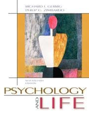 Tapa de Psychology and life