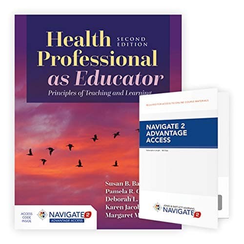 Tapa de Health Professional As Educator