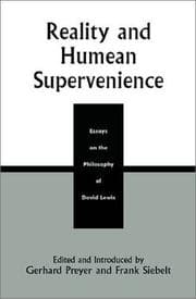 Tapa de Reality and Humean Supervenience