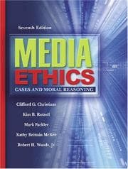 Tapa de Media ethics