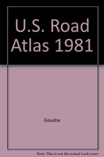 Tapa de U.S. Road Atlas 1981
