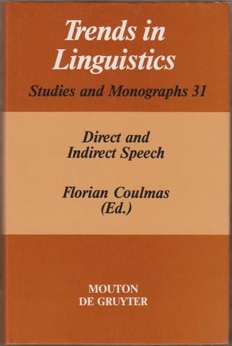 Tapa de Direct and Indirect Speech