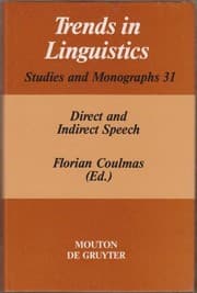 Tapa de Direct and Indirect Speech