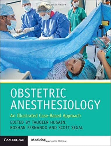 Tapa de Obstetric Anesthesiology
