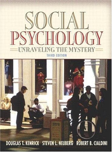 Tapa de Social Psychology