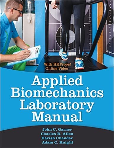 Tapa de Applied Biomechanics Lab Manual