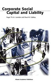 Tapa de Corporate social capital and liability