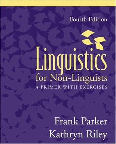 Tapa de Linguistics for non-linguists