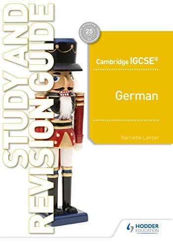 Tapa de Cambridge IGCSE German Study and Revision Guide