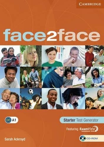 Tapa de Face2face Starter Test Generator, CD-ROM