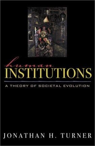 Tapa de Human Institutions