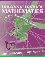 Tapa de Teaching today's mathematics in the middle grades