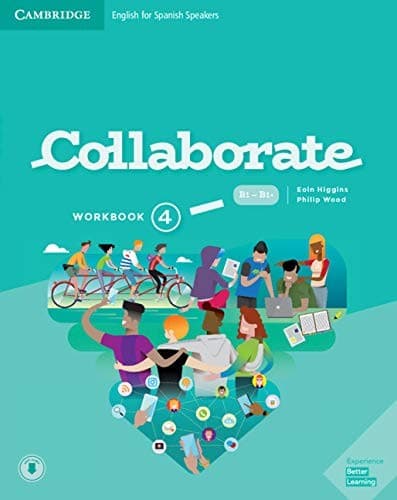 Tapa de Collaborate Level 4 Workbook