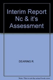 Tapa de Interim Report NC & It's Assessment