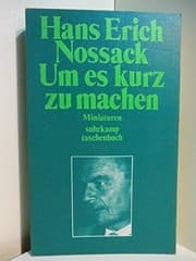 Tapa de Um es kurz zu machen