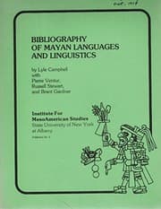Tapa de Bibliography of Mayan Languages and Linguistics