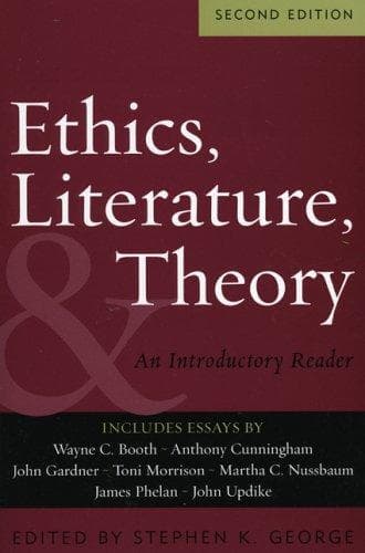 Tapa de Ethics, Literature, and Theory