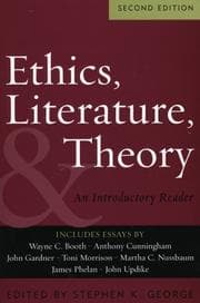 Tapa de Ethics, Literature, and Theory
